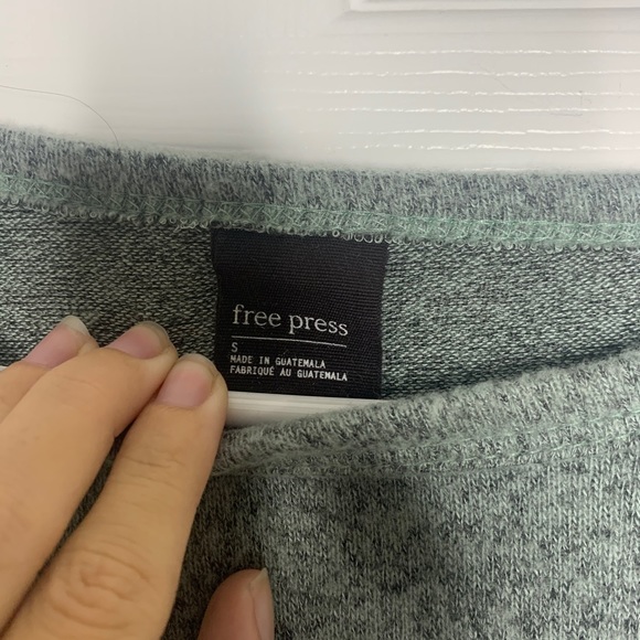 Free Press turquoise bell sleeve blouse - Picture 2 of 6